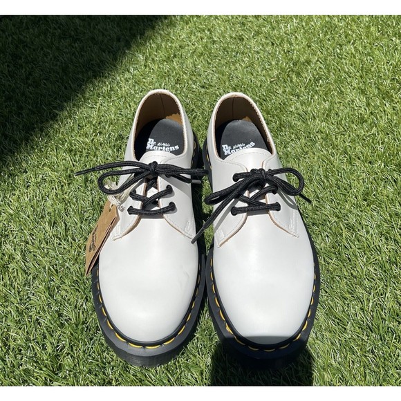 Dr Martens 1461 BEX SMOOTH White LEATHER OXFORD Unisex SHOES Size 5 US M - Picture 4 of 14